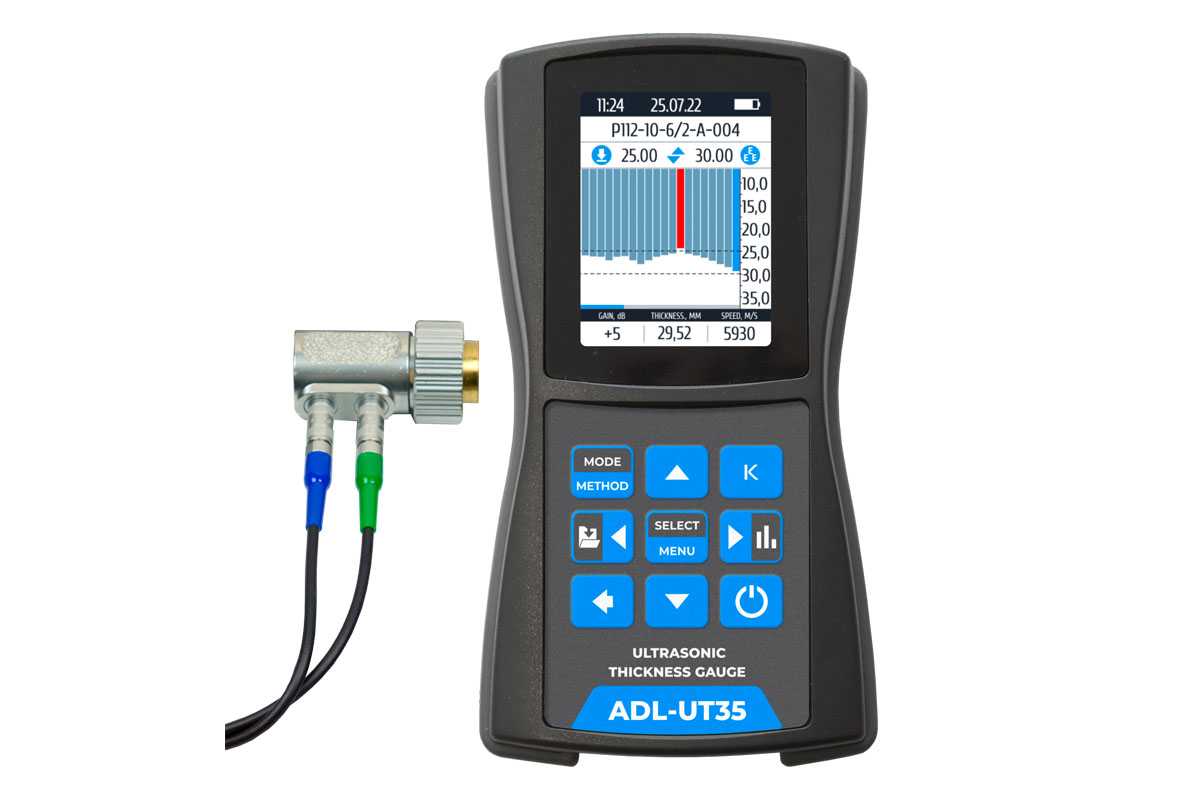 adl_ut35_001 Ultrasonik kalınlık ölçer ADL UT35 - Görsel 1